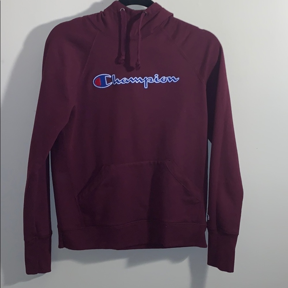 Champion Burgundy Woman’s Hoodie